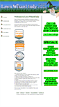 Mobile Screenshot of lawnwizardindy.com